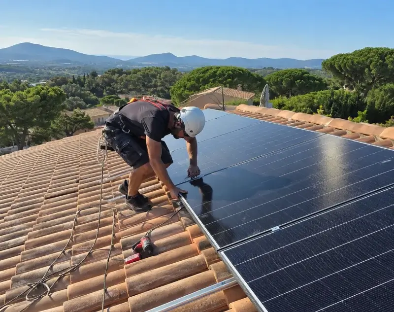 Installateur panneaux solaires Villemagne — pose photovoltaïque sur toiture